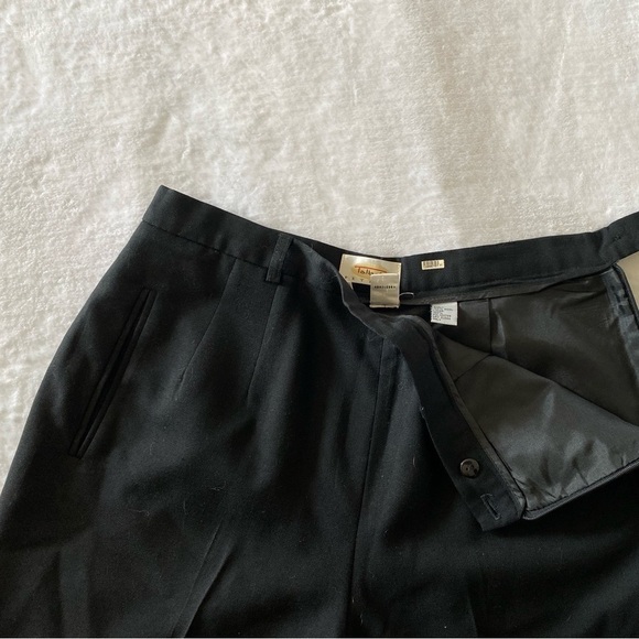 TALBOTS Petites Black Pants Size 12 - Picture 4 of 7